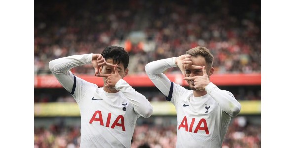 O Tottenham está em destaque na liderança da Premier League